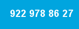 922 978 86 27 922 978 86 27